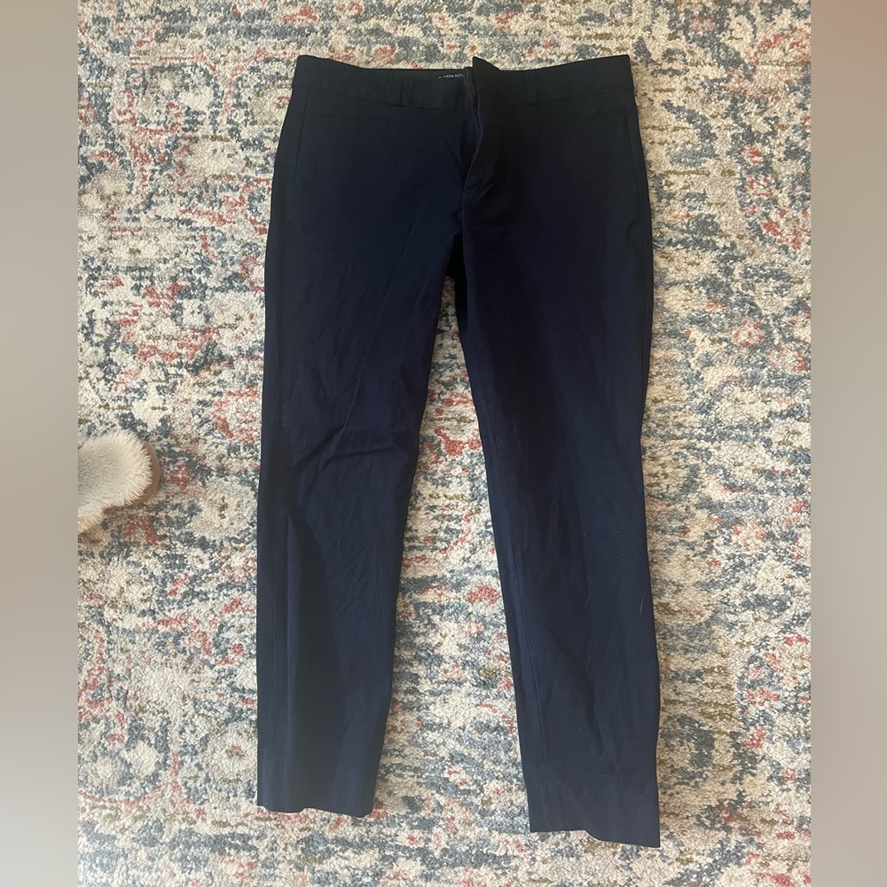 Navy blue banana republic Sloane pants